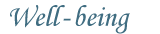 Well-being